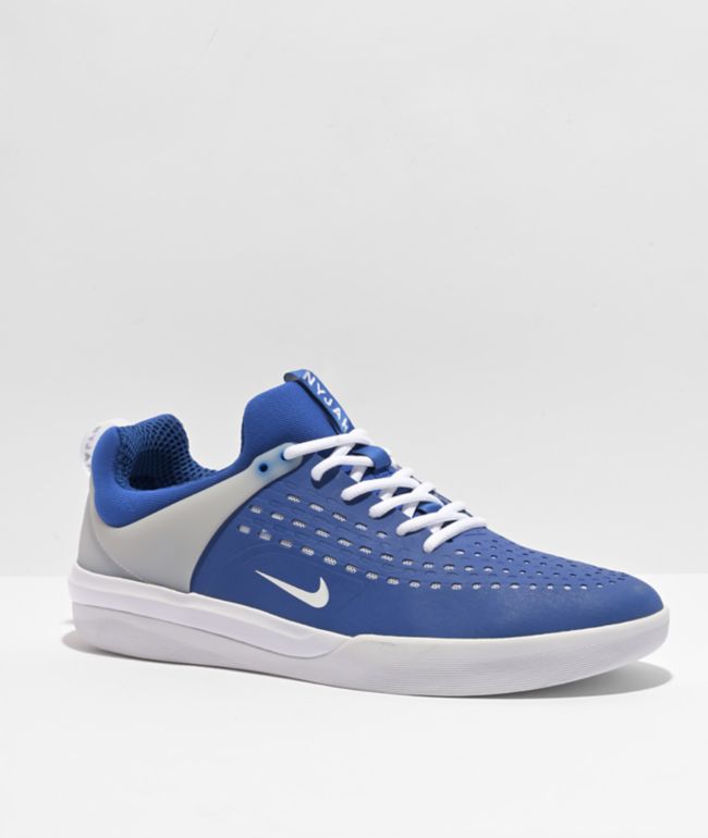 Nike SB Nyjah 3 Game Royal Blue & White Skate Shoes