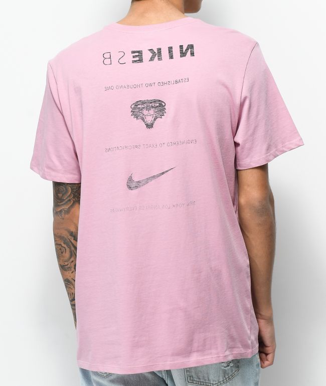 nike sb pink shirt