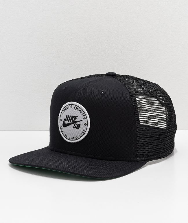 Nike SB Procap Black Trucker Hat | Zumiez