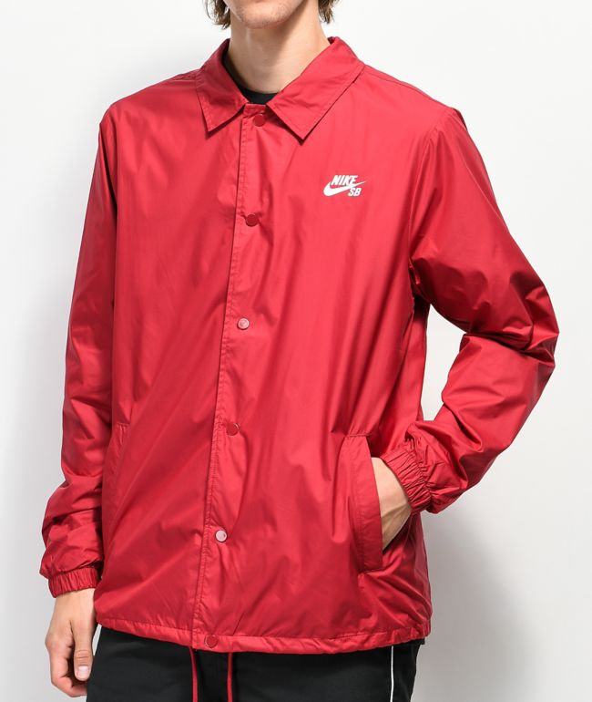 nike coaches coat