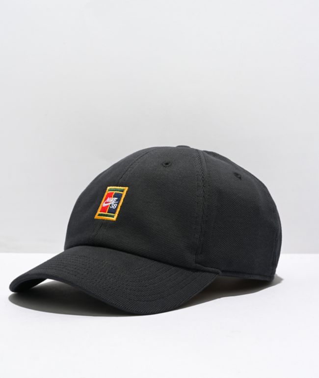 wildernis druk Maak leven Nike SB Sport Pack Black Strapback Hat