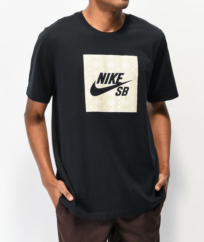 Nike Logo camiseta negra