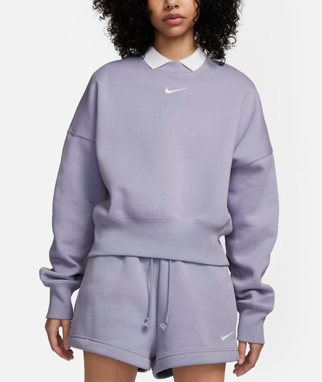mens nike lavender sweatshirt