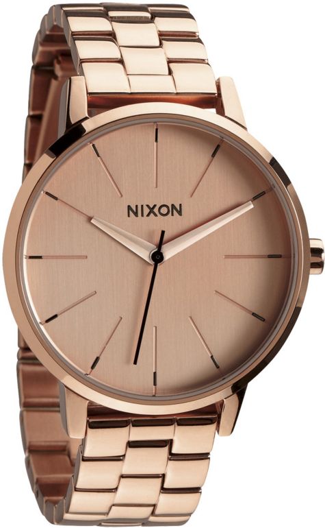 nixon rerun rose gold