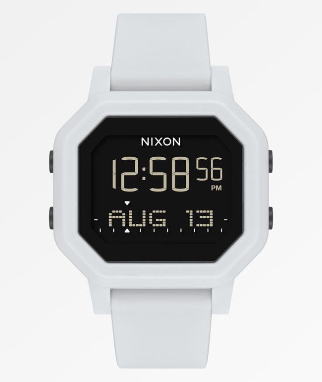 nixon digital watch change time