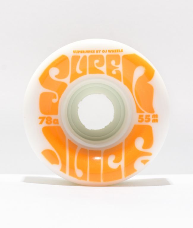 OJ Super Juice 55mm 78a Mini Cruiser ruedas blancas
