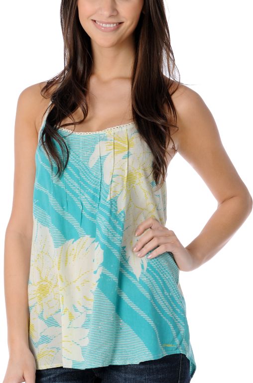 ONeill Goddess Teal Tank Top