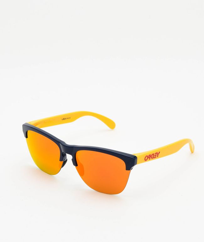 Oakley Frogskins Lite Snapback Navy Sunglasses