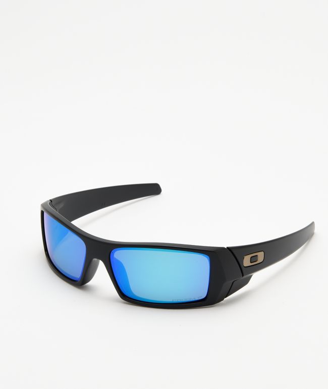 Oakley Gascan Matte Black Sapphire Polarized Sunglasses