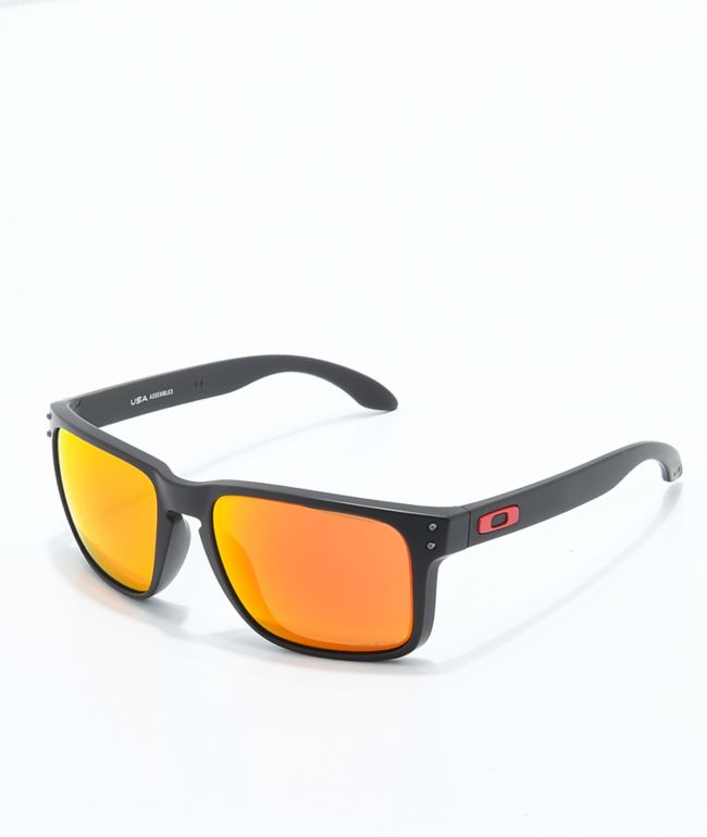 Oakley Holbrook XL Prizm gafas de sol en negro y rojo