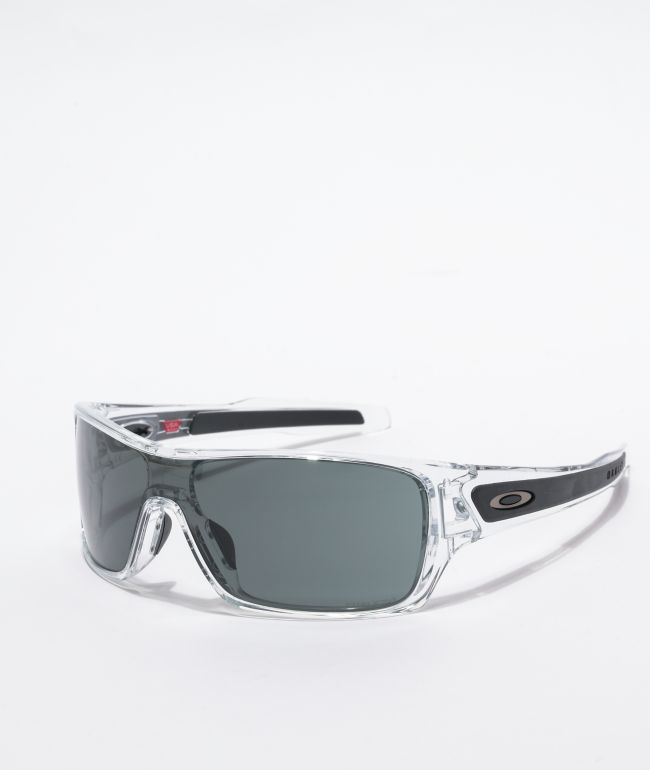 Oakley Turbine Clear & Polished PRIZM Sunglasses