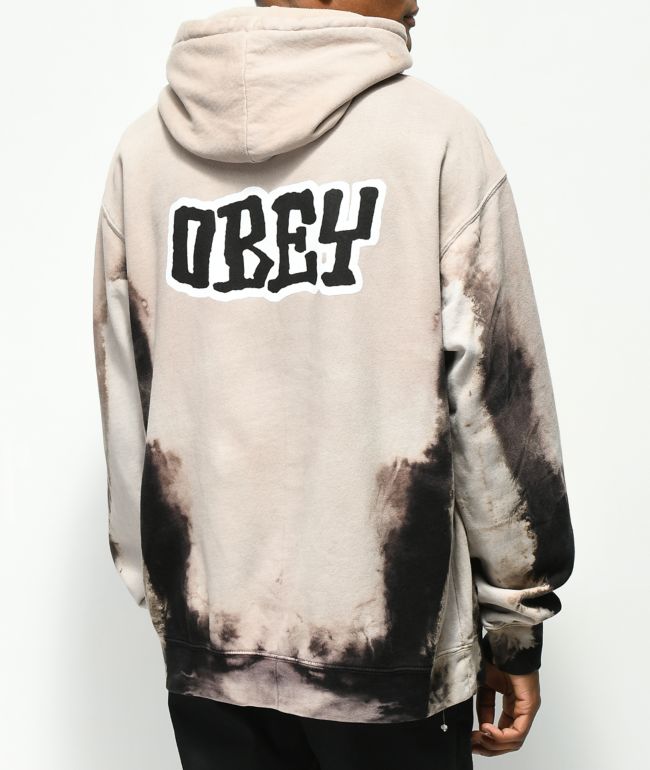 Obey Mens Better Days Hooded Sweatshirt