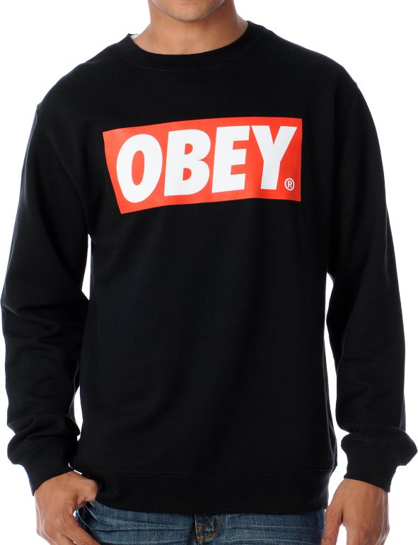 obey box logo hoodie