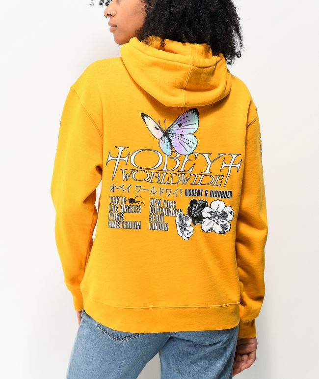 Over It Hoodie With Butterflies 2024 www.alhudapk