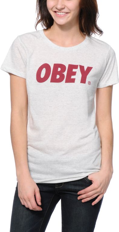 obey t shirt women's