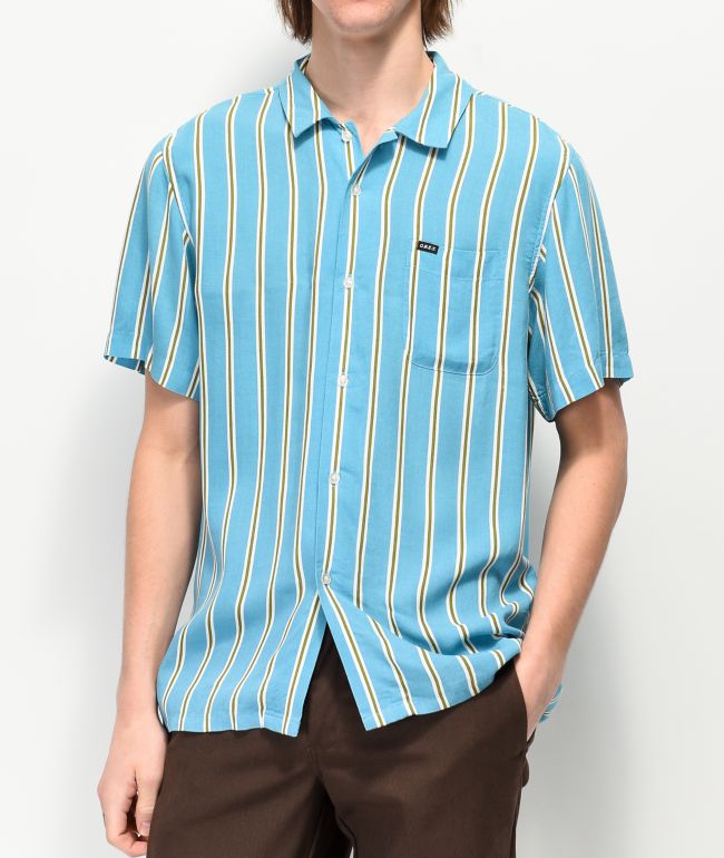 obey button up shirt