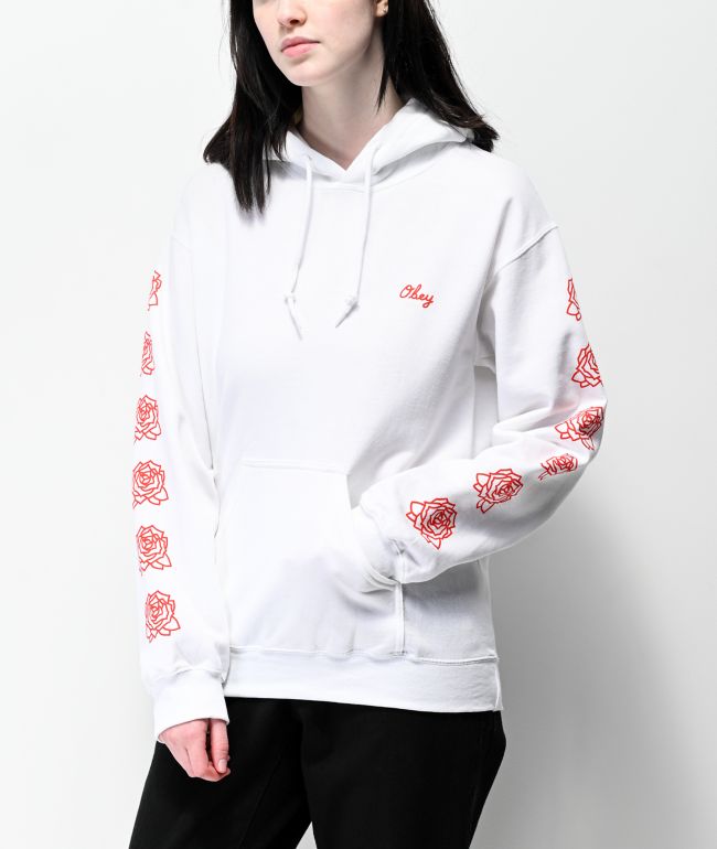 Sudadera Blanca Con Una Rosa Online Shop, UP TO 65% OFF |  www.apmusicales.com