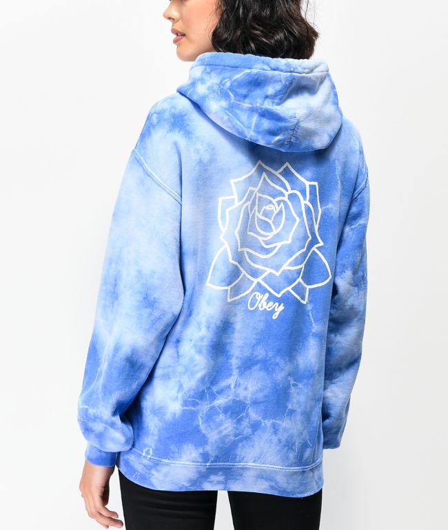 Sudadera azul tie dye Clearance