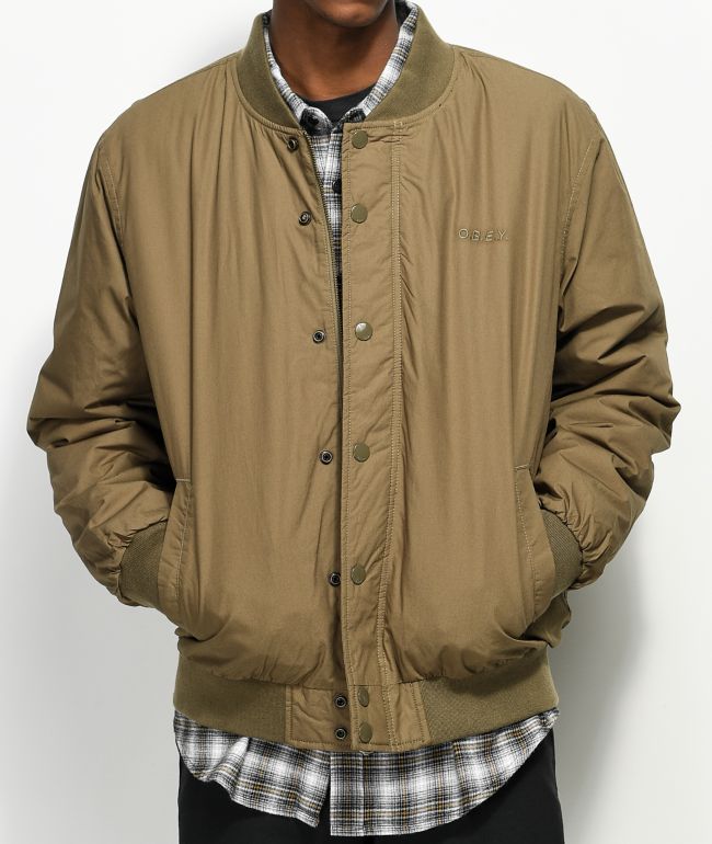 obey green jacket