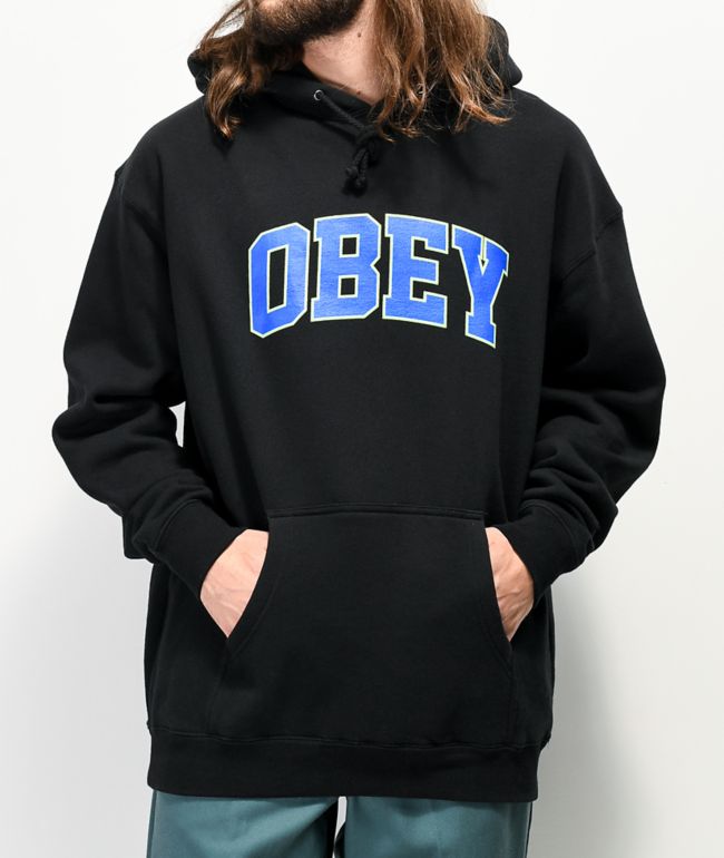Blue and green hoodie clearance