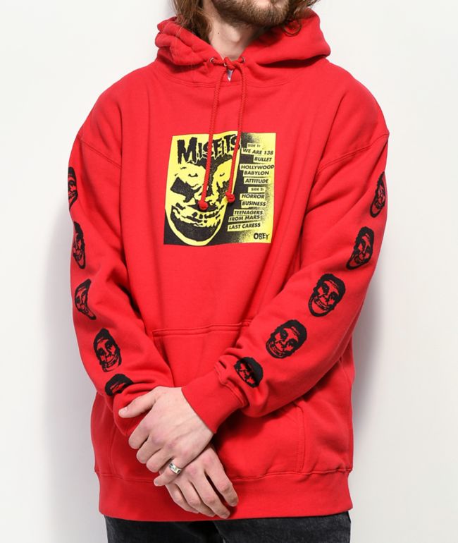 obey misfits hoodie