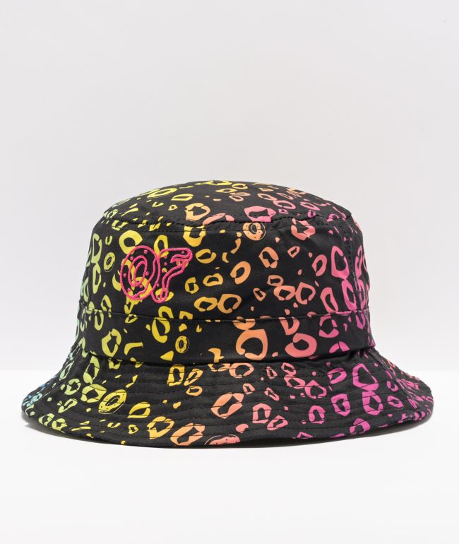 Odd Future Black, Pink \u0026 Yellow Bucket Hat
