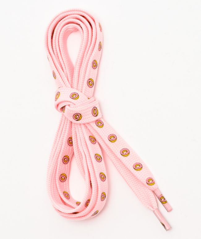 Odd Future Donut Pink Shoelaces | Zumiez