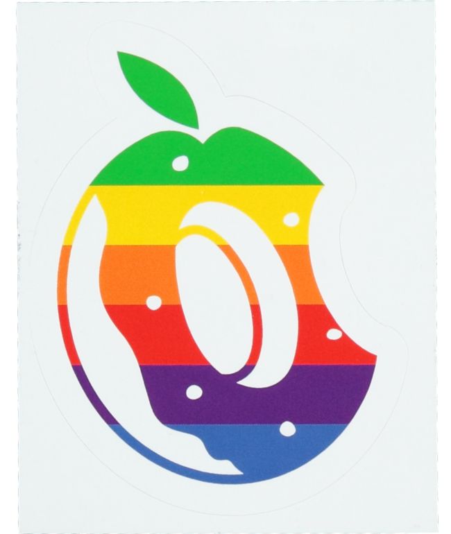 Odd Future Donut Rainbow Logo Sticker Zumiez