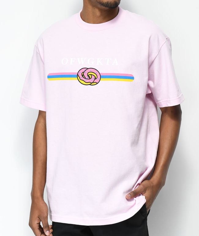 Odd future infinity bar pink hoodie clearance