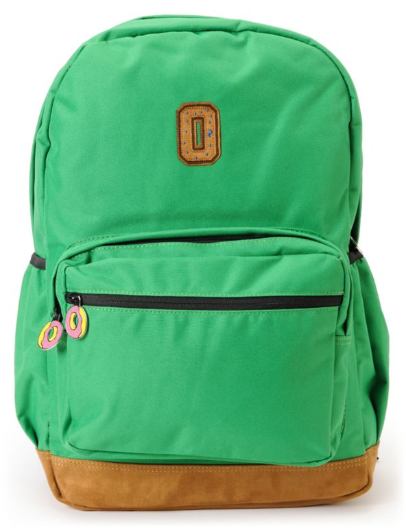 kelly green backpack