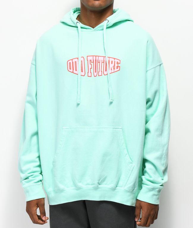 Odd future teal hoodie Clearance