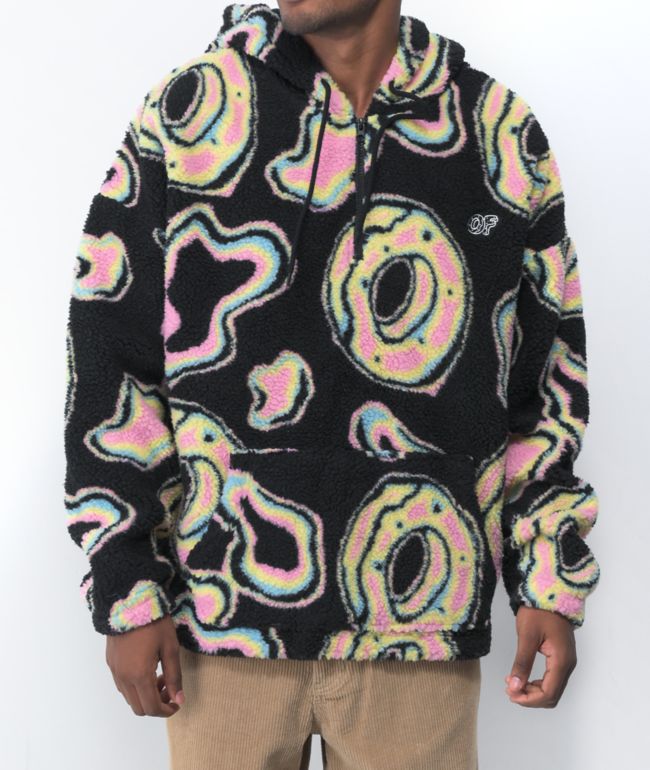 Odd Future Psychedelic Donut tech polar con capucha