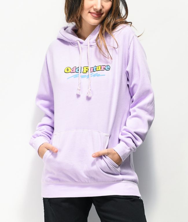 lavender purple hoodie
