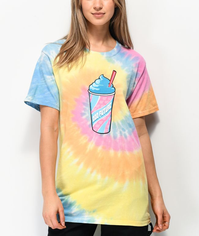 tie dye cream shirt