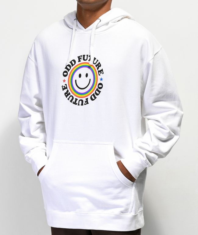 odd future cup white hoodie