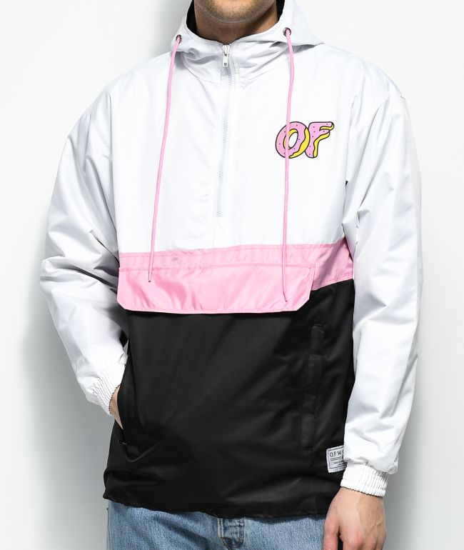 Pink black and white jacket Clearance