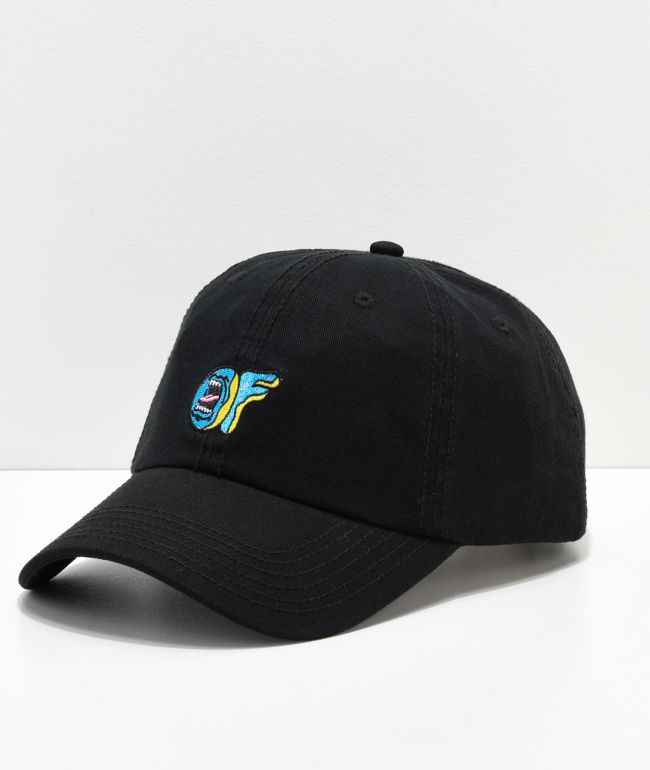 Odd Future x Santa Cruz Screaming Donut Black Strapback Hat