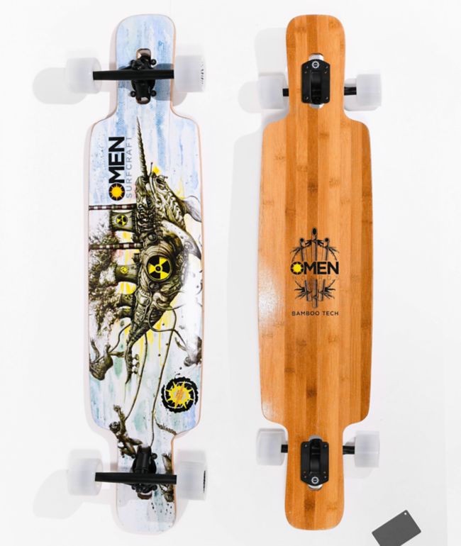 Omen Nuclear Narwhal 41" Drop Through Longboard Complete