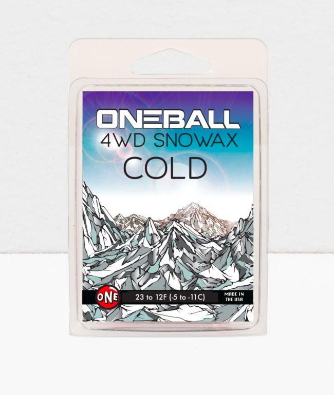 One Ball 4WD Cold Snowboard Wax