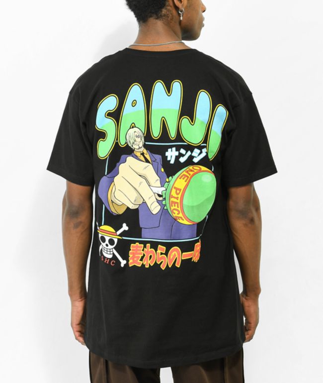 One Piece Sanji Black TShirt