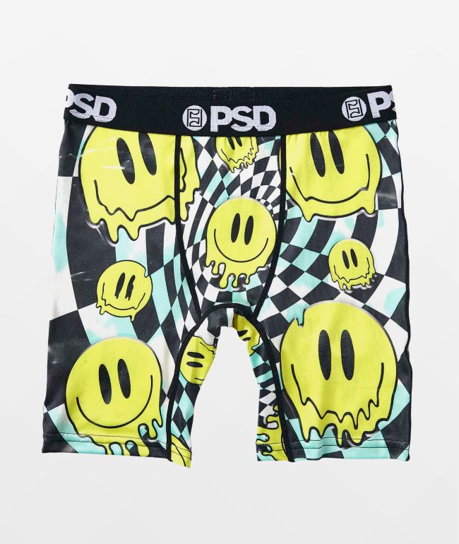 PSD Kids Checkered Smile Boxer Briefs