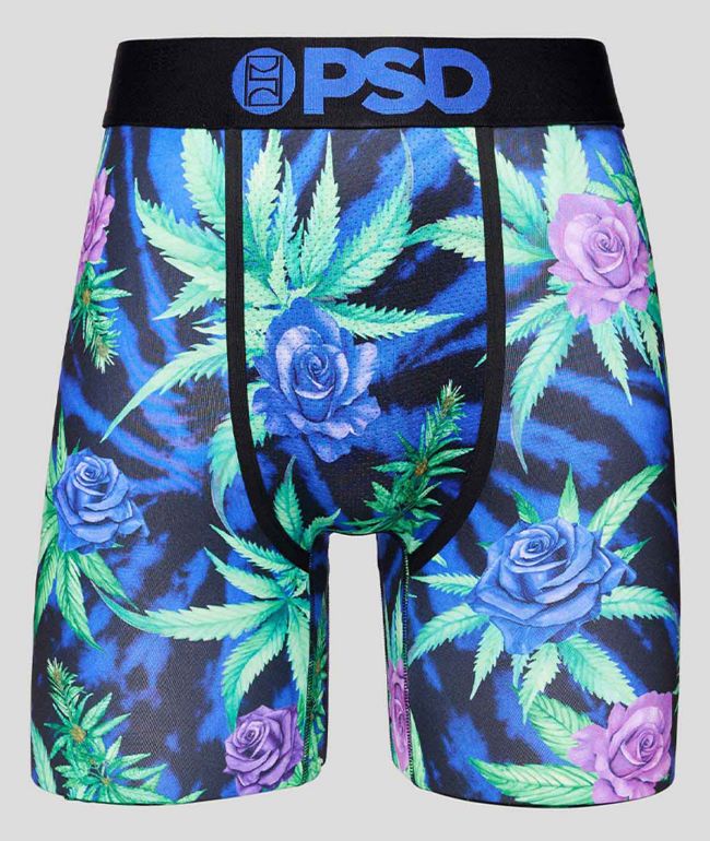 PSD Paradise Sky Black Boxer Briefs