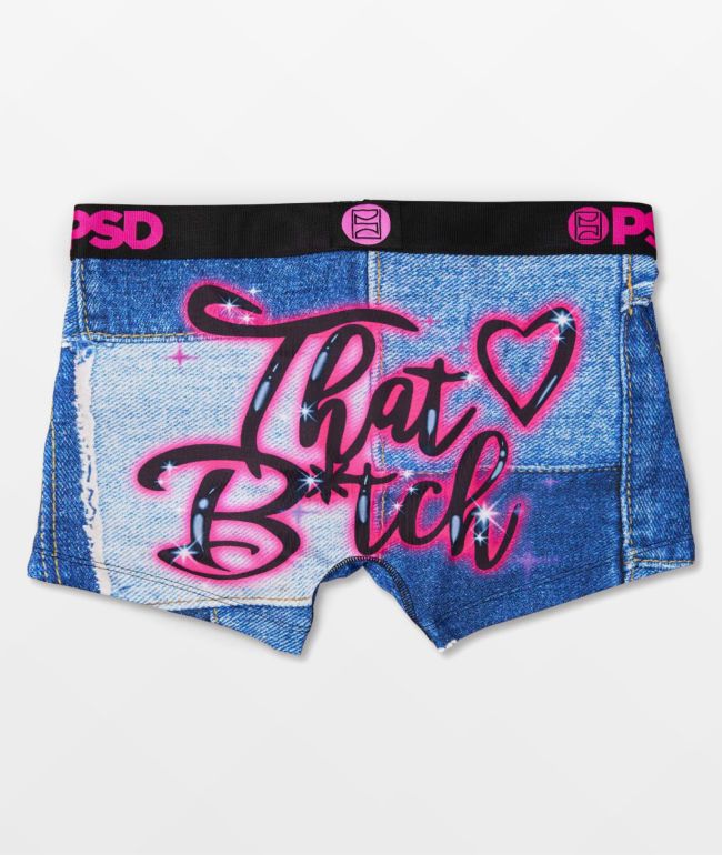 PSD Warface Purple Camo Boyshort Underwear