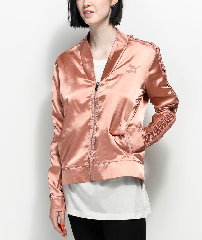 puma satin lux t7 jacket