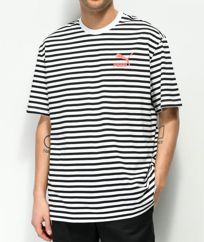 puma blancas raya negra