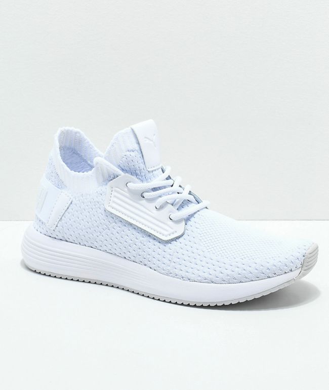 Puma uprise best sale mesh trainer white