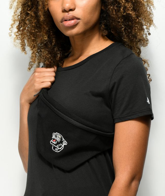 black panther fanny pack