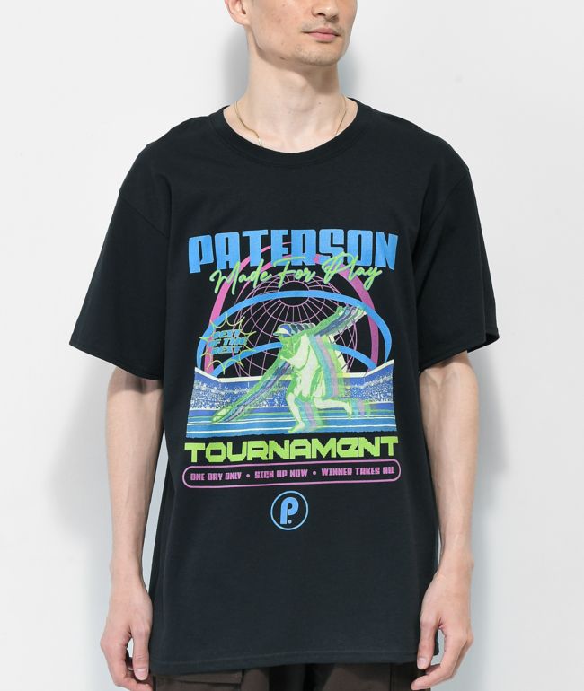 Paterson Tournament Black T-Shirt