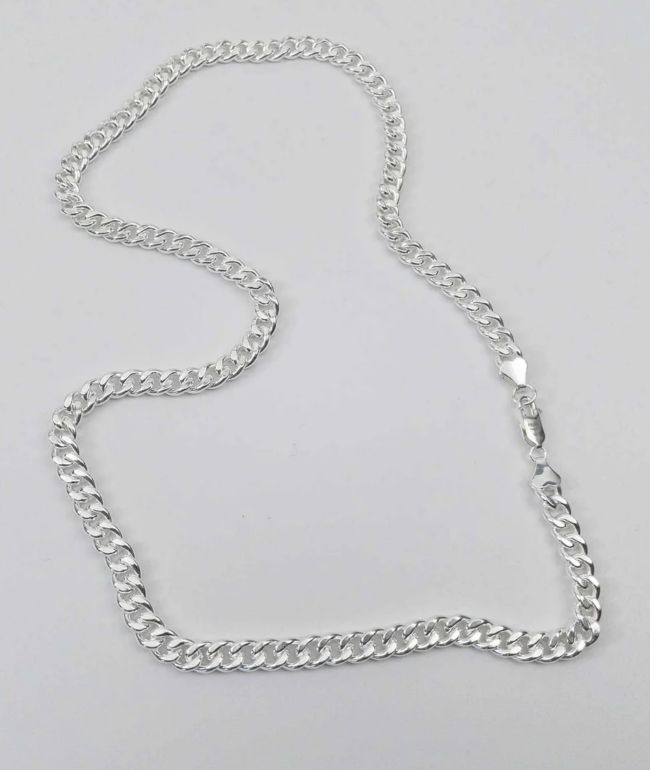Personal Fears 7mm Stainless Steel Cuban Chain Necklace