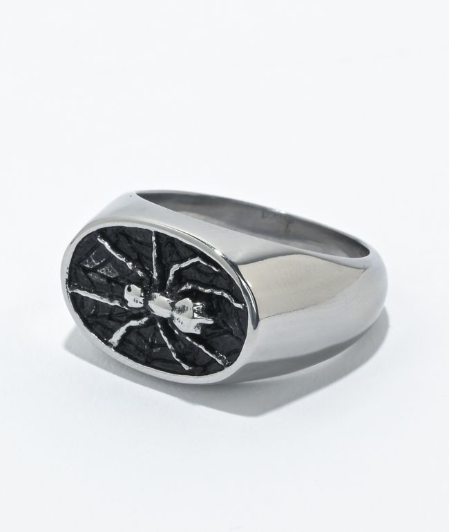Personal Fears Spider Signet Ring